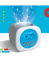 Discovery Kids Moon & Stars Projection Alarm Clock & Sound Machine