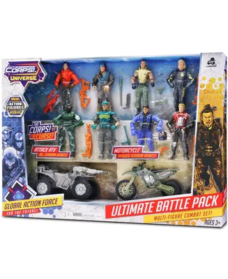 The Corps Universe Ultimate Battle Pack MultiFigure Combat, Set of 8