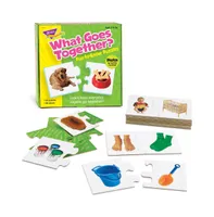 Trend Enterprises, Inc. 'What Goes Together' Fun-to-Know Puzzle, 3" x 6"