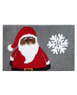 Avanti Jolly SantaHoliday Cotton Bath Rug, 20" x 30"