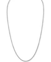 Esquire Men's Jewelry Box Link 24" Chain Necklace, Created for Macy's