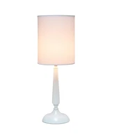 Simple Designs Traditional Candlestick Table Lamp