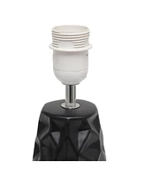 Simple Designs Sculpted Table Lamp