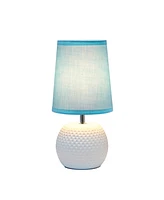 Simple Designs Studded Texture Table Lamp