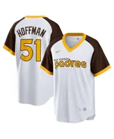 Men's Nike Trevor Hoffman White San Diego Padres Home Cooperstown Collection Player Jersey