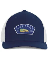 Guy Harvey Men's Colorblocked Logo Patch Trucker Hat