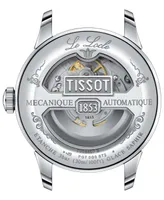 Tissot Men's Swiss Automatic Le Locle Powermatic 80 Open Heart Stainless Steel Bracelet Watch 39mm