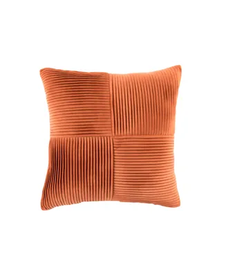 Lush Decor Sheldon Pleat Decorative Pillow, 20" x 20"