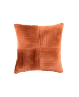 Lush Decor Sheldon Pleat Decorative Pillow, 20" x 20"