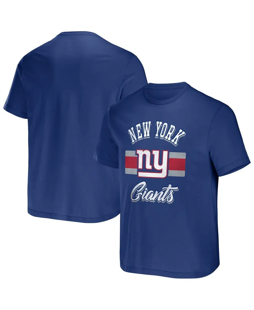 Men's NFL x Darius Rucker Collection by Fanatics Royal New York Giants Stripe T-Shirt Size: Small