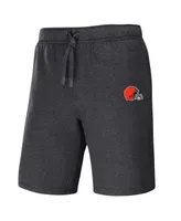 Men's Nfl x Darius Rucker Collection by Fanatics Heather Charcoal Cleveland Browns Logo Shorts