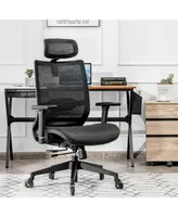 Office Chair Adjustable Mesh Computer Chair with Sliding Seat