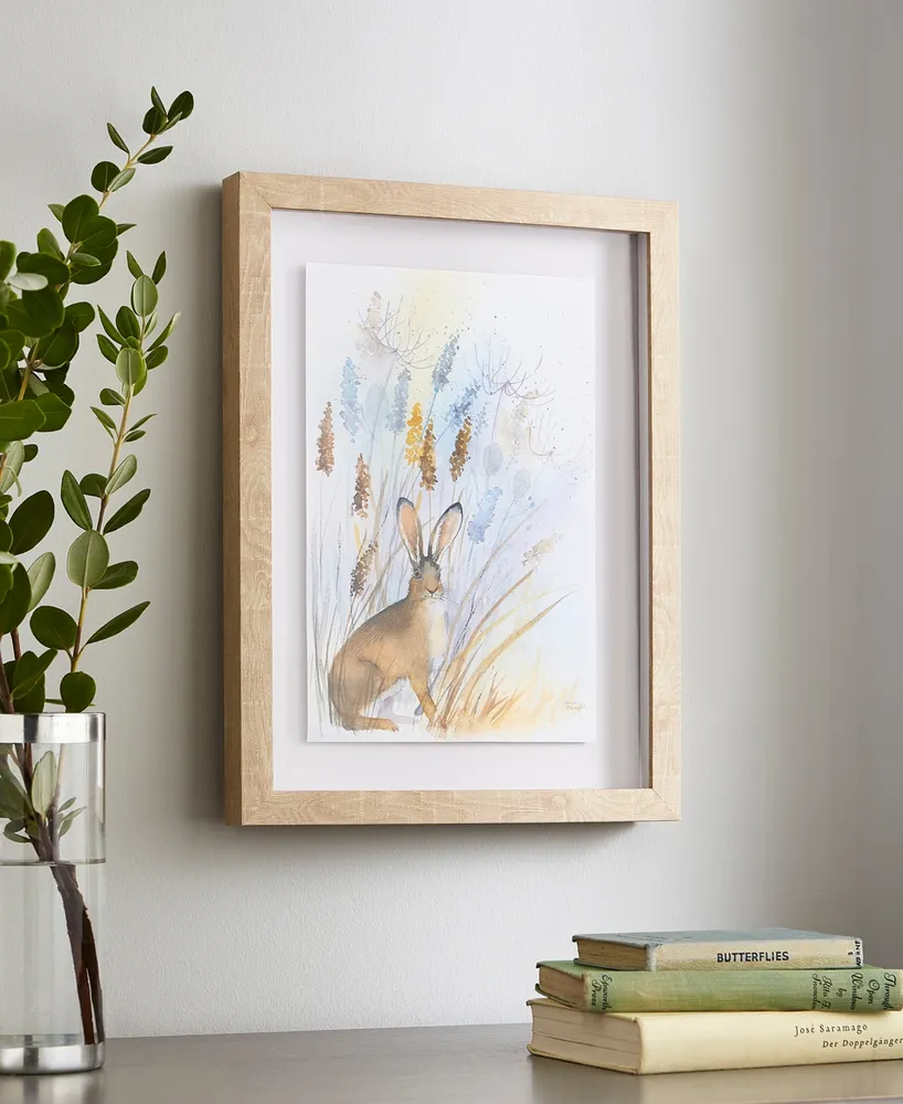 Laura Ashley Country Hare Framed Print Wall Art, 15.7" x 11.8"