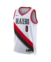 Men's Nike Damian Lillard White Portland Trail Blazers 2022/23 Swingman Jersey - Association Edition