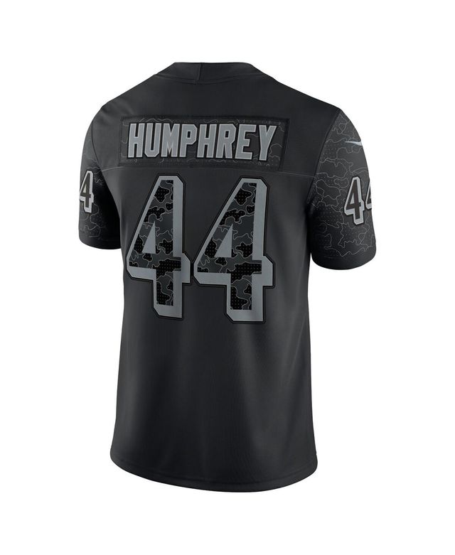 Marlon Humphrey 44 Baltimore Ravens Black Reflective Limited