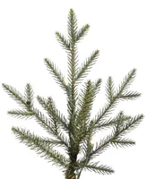 Vickerman Itasca Fraser Artificial Christmas Tree, Warm Led Dura-lit Lights, 9.5'