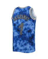 Men's Mitchell & Ness Penny Hardaway Blue Orlando Magic 1994-95 Galaxy Swingman Jersey