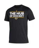 Men's adidas Black Boston Bruins Dassler Creator T-shirt