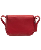 Mancini Women's Pebbled Amy Crossbody Handbag