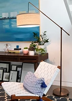 Brightech Hudson 70" Led Arc Floor Lamp with Adjustable Height