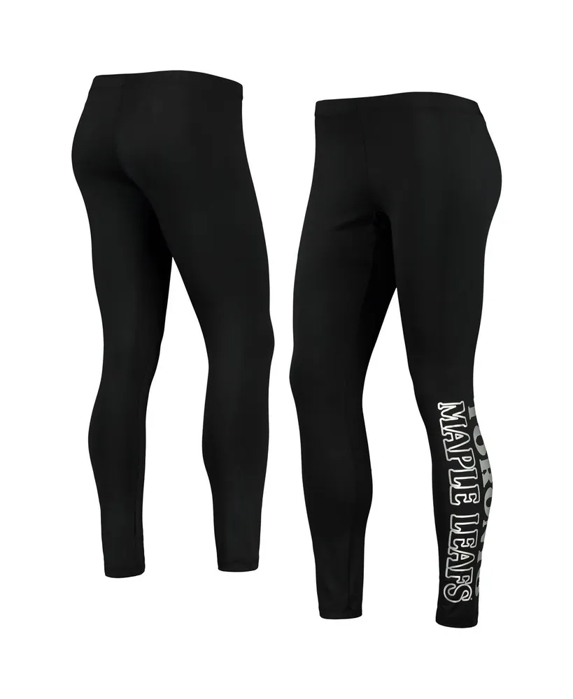 Women's G-iii Sports by Carl Banks Black Toronto Maple Leafs Stadium Leggings