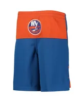 Youth Boys Mathew Barzal Royal New York Islanders Pandemonium Name and Number Shorts