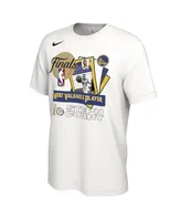 Men's Nike Stephen Curry White Golden State Warriors 2022 Nba Finals Champions Mvp T-shirt