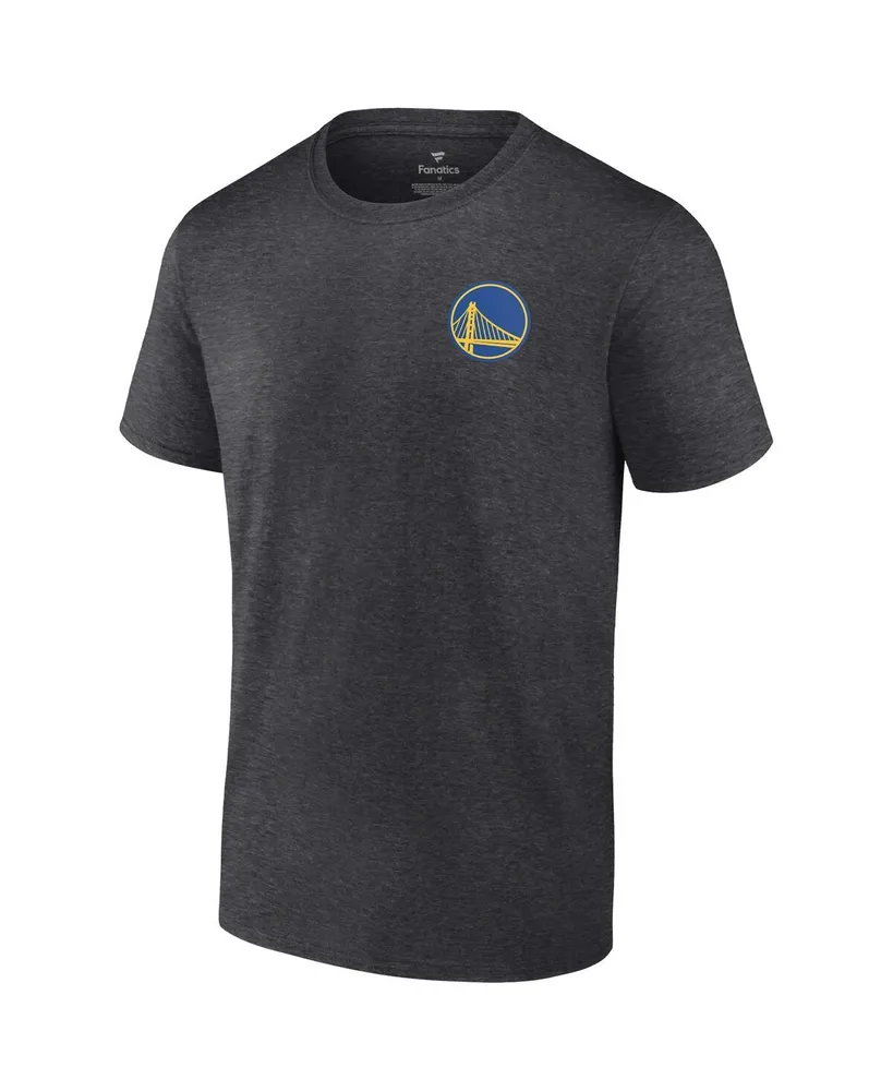 Men's Fanatics Heathered Charcoal Golden State Warriors 2022 Western Conference Champions Play Your Game T-shirt