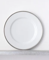 Noritake Whiteridge Platinum Set Of 4 Dinner Plates, 10-1/2"