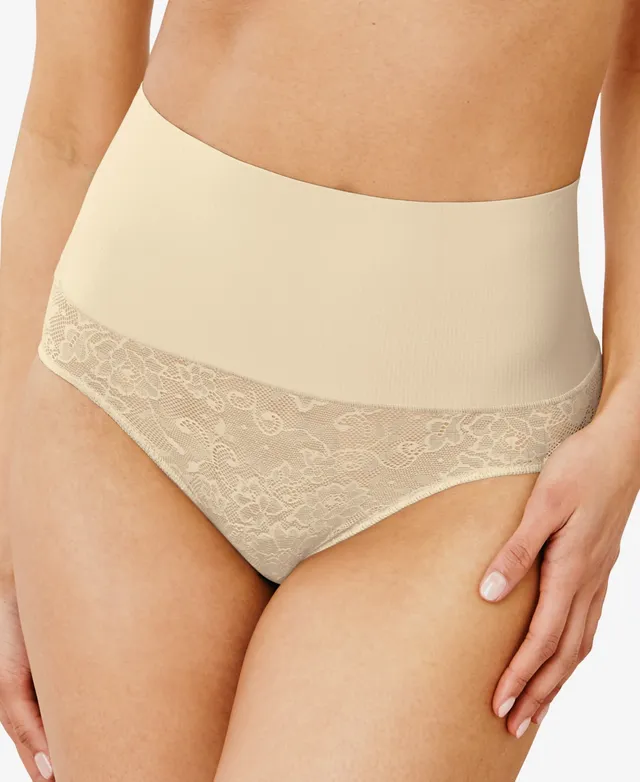 Soma Vanishing Tummy with Lace Modern Brief, Warm Amber, Size S
