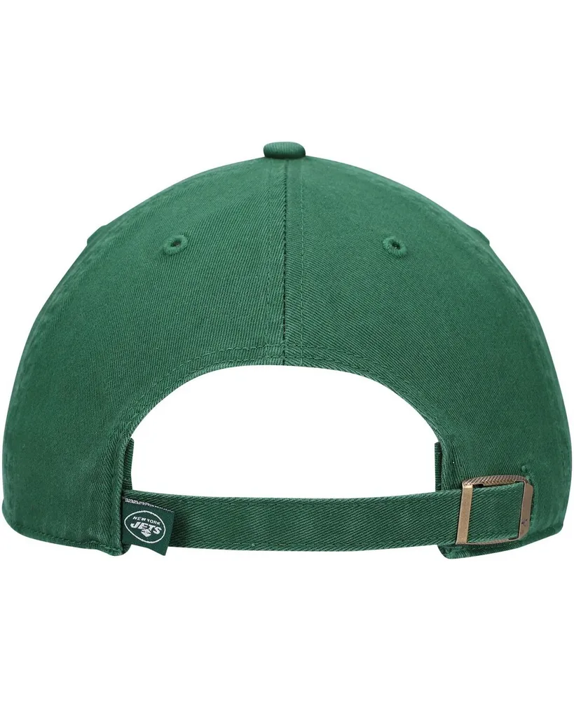 Men's '47 Green New York Jets Clean Up Script Adjustable Hat