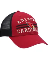 Men's '47 Cardinal/Black Arizona Cardinals Highpoint Trucker Clean Up Snapback Hat