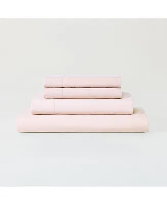 Luxeweave Linen Sheet Set, King Includes 1 Fitted 76x80x16, Flat 110x104 2 Pillowcases 20x36