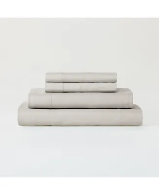 Sijo Luxeweave Linen Sheet Set, Full (Includes 1 Fitted 57x75x16, Flat 92x104 & 2 Pillowcases 20x29)