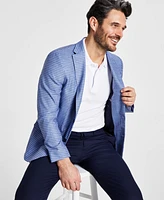 Tommy Hilfiger Men's Check Modern-Fit Sport Coat