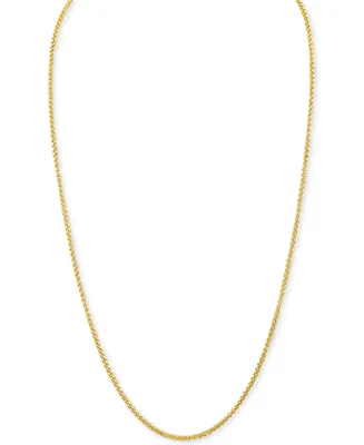 Esquire Men's Jewelry Box Link 24" Chain Necklace, Created for Macy's