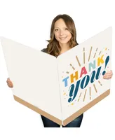 Thank You So Very Much - Gratitude Giant Greeting Card - Shaped Jumborific Card