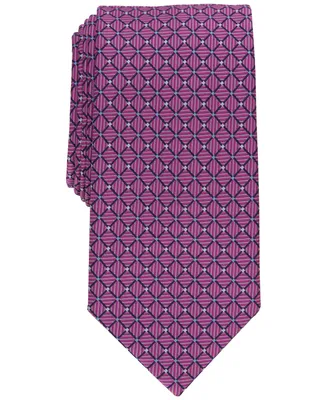 Club Room Men's Kaur Classic Geometric Neat Tie, Created for Macy's