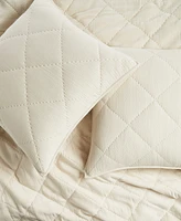 Hotel Collection Dobby Diamond 2-Pc. Sham Set, European, Exclusively at Macy's