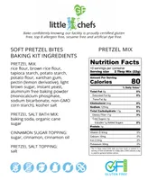 Little Gf Chefs Soft Pretzel Bites Gluten Free Baking Kit