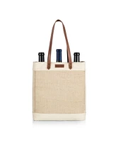 Legacy Pinot Jute Bottle Insulated Wine Bag