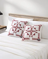 Eddie Bauer Arrowhead Cotton 2 Piece Pillow Cover Set, 20" x 20"