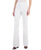 I.n.c. International Concepts Women's High-Rise Pull-On Flare-Leg Pants