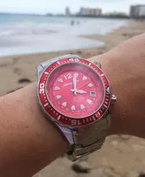 Abingdon Co. Women's Marina Diver's Multifunctional Titanium Bracelet Watch 40mm
