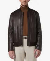 Marc New York Men's MacNeil Smooth Leather Bomber Jacket