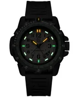 Luminox Men's Swiss Commando Raider Military Gmt Rubber Strap Watch 46mm