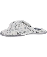Rachel Rachel Roy Women's Gift Set with X-Band Plush Slipper and Cheetah Blanket Set