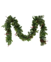 Puleo Decorated Christmas Garland