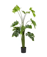 Traditional Monstera Artificial Plant, 48"