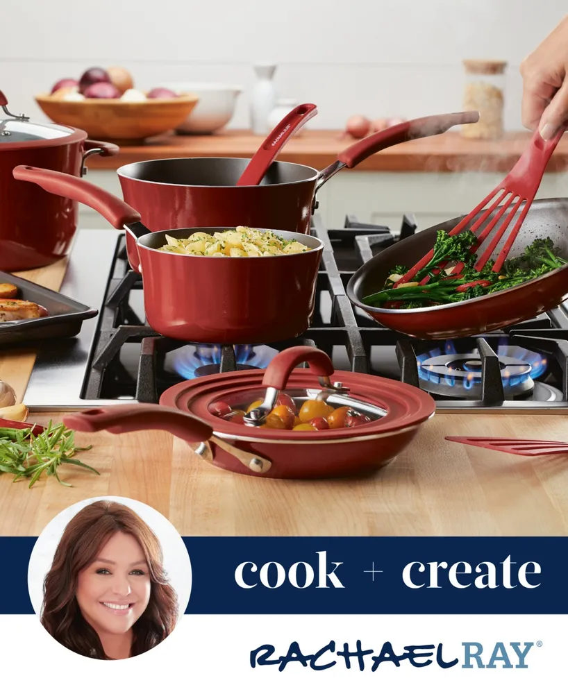 Rachael Ray Cook + Create Aluminum Nonstick Frying Pan